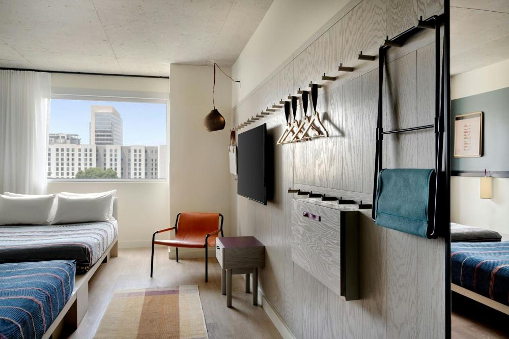 Standard Queen Room with Two Queen Beds and City View interior